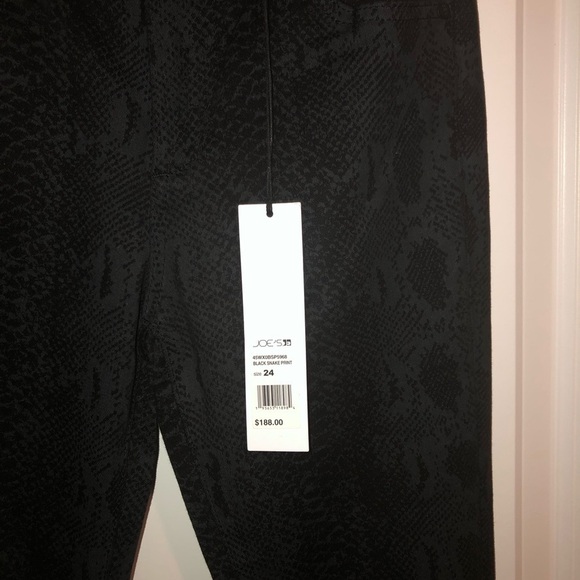 Joe’s jeans The Icon skinny ankle mid rise snake print Waist 24 - Picture 6 of 12